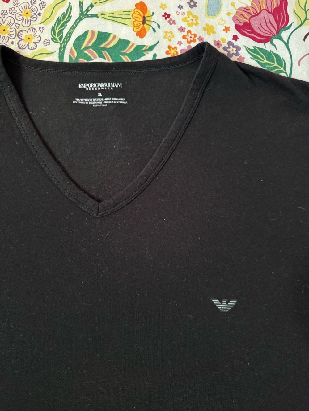 Emporio Armani Underwear Men's V-Neck T-Shirt - CLG Authentic